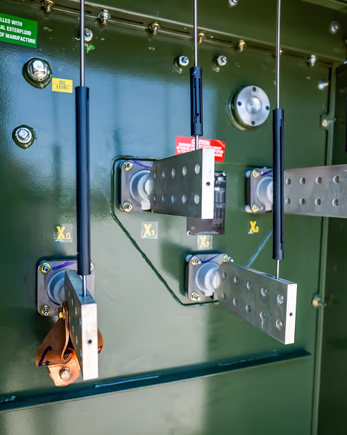 One Padmount transformer